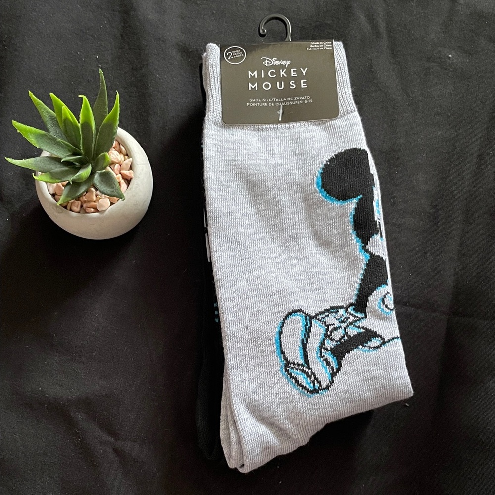 Mickey Mouse ladies socks NWT
